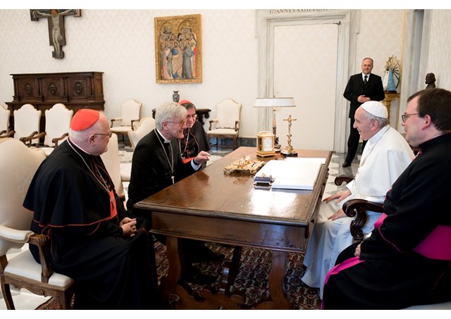 Ökumenische Begegnung im Vatikan (Foto: Radio Vatikan)